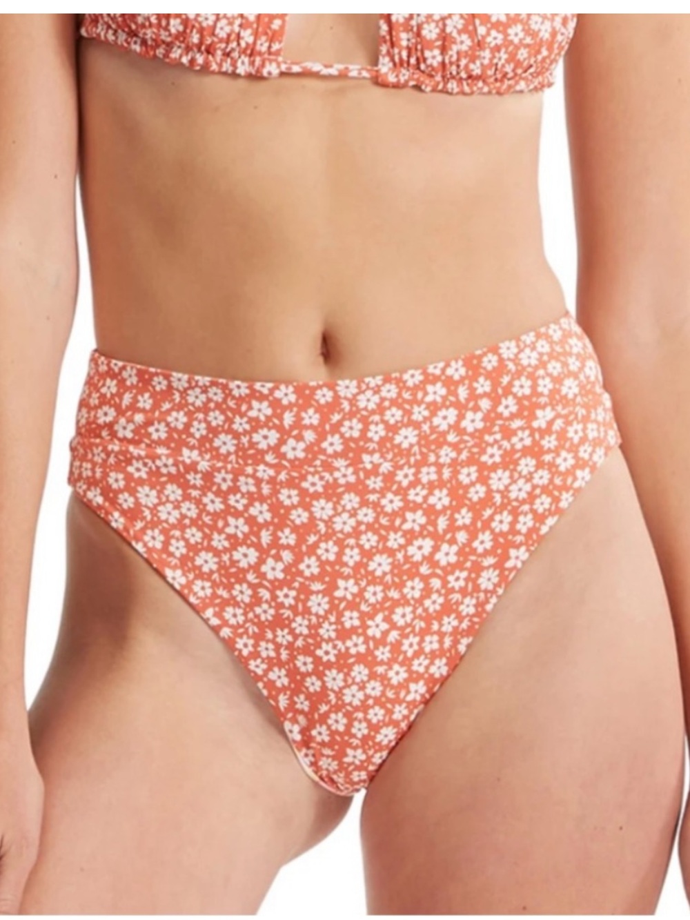 Billabong Made For Daze Floral High-Rise Bikini Bottom
